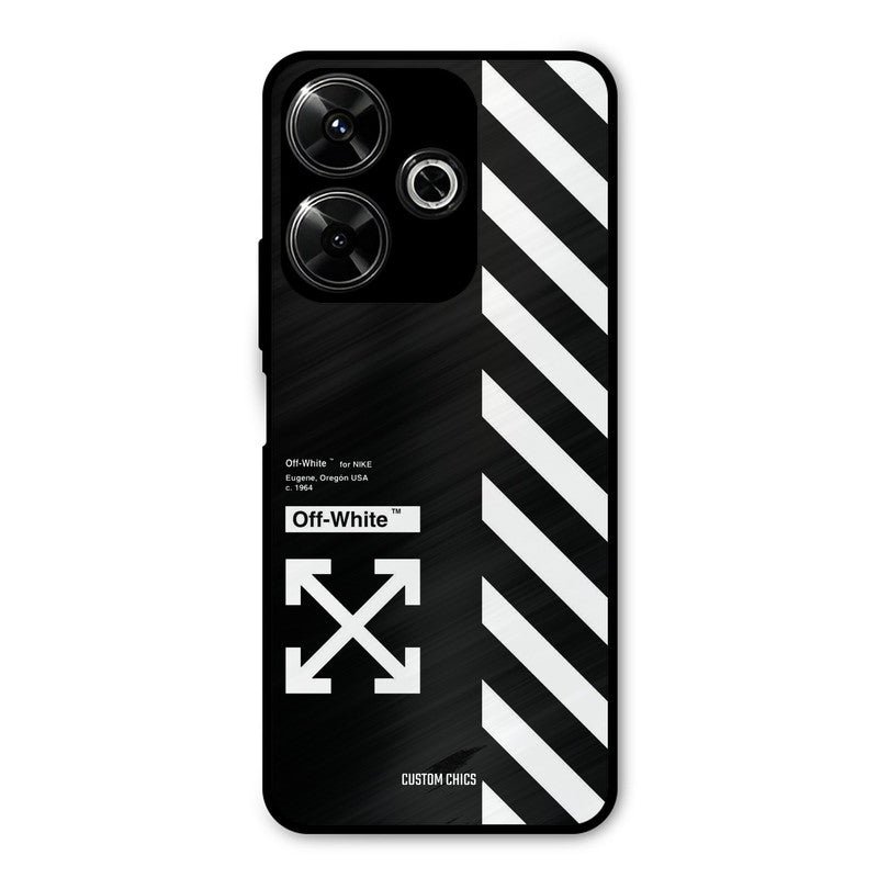 Off White Redmi 13 5G Mobile Back Cover - Aesthetic PrintShield Case