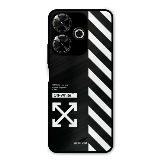 Off White Redmi 13 5G Mobile Back Cover - Aesthetic PrintShield Case