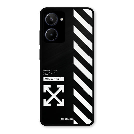 Off White Realme 10 Mobile Back Cover - Aesthetic PrintShield Case