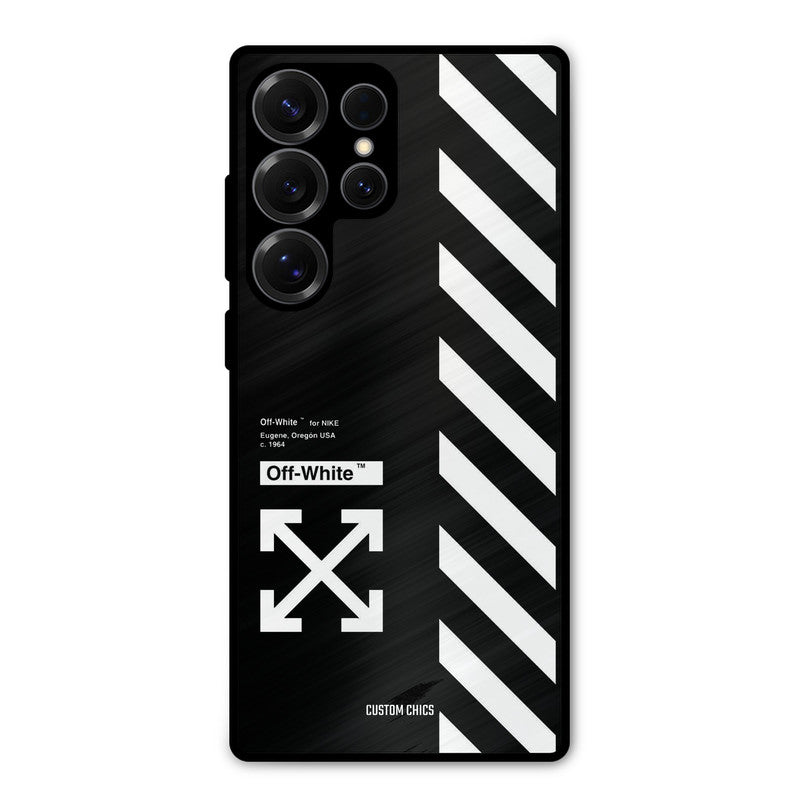 Off White Samsung Galaxy S25 Ultra Mobile Back Cover - Aesthetic PrintShield Case