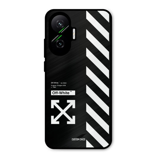 Off White Poco F7 5G Mobile Back Cover - Aesthetic PrintShield Case