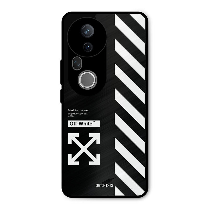 Off White Vivo T4 Ultra Mobile Back Cover - Aesthetic PrintShield Case