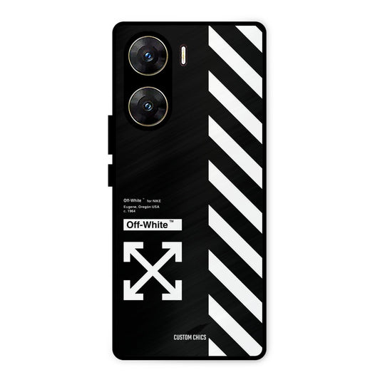 Off White Vivo V29e Mobile Back Cover - Aesthetic PrintShield Case