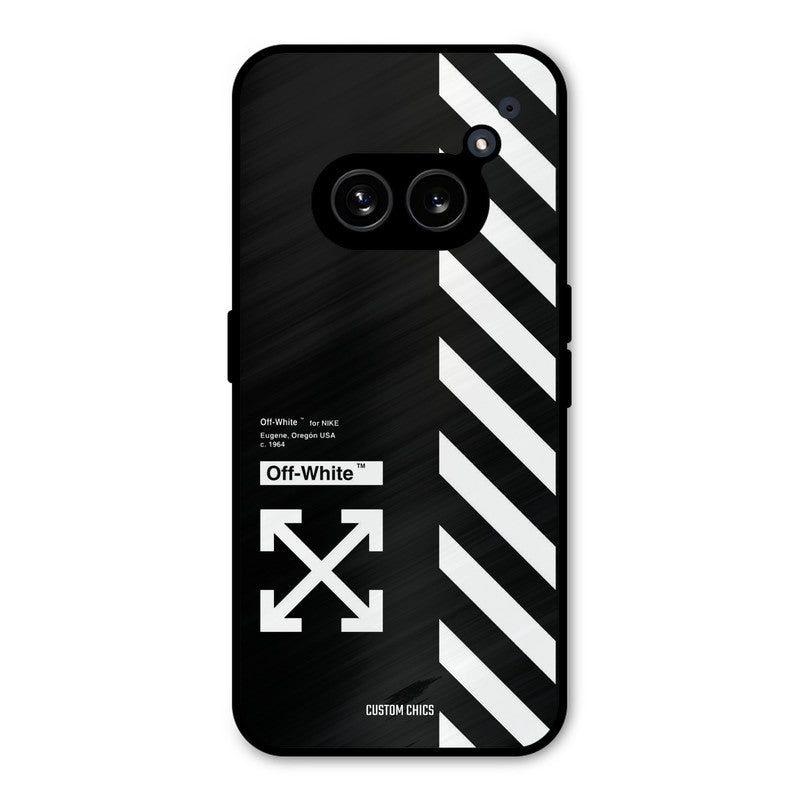Off White Nothing Phone 2a Mobile Back Cover - Aesthetic PrintShield Case
