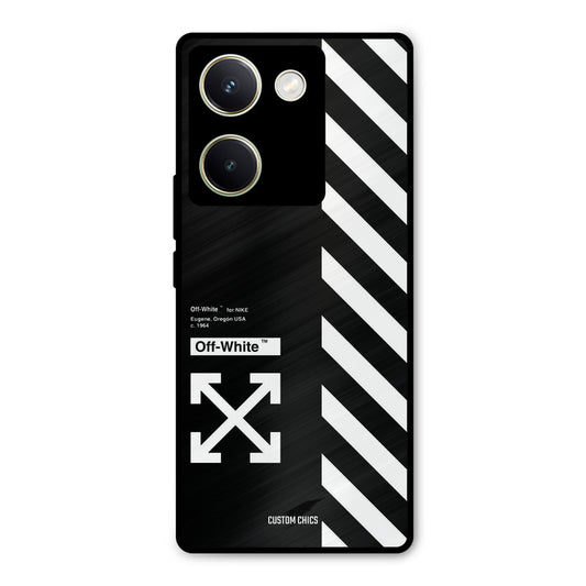 Off White Vivo Y200 Pro Mobile Back Cover - Aesthetic PrintShield Case
