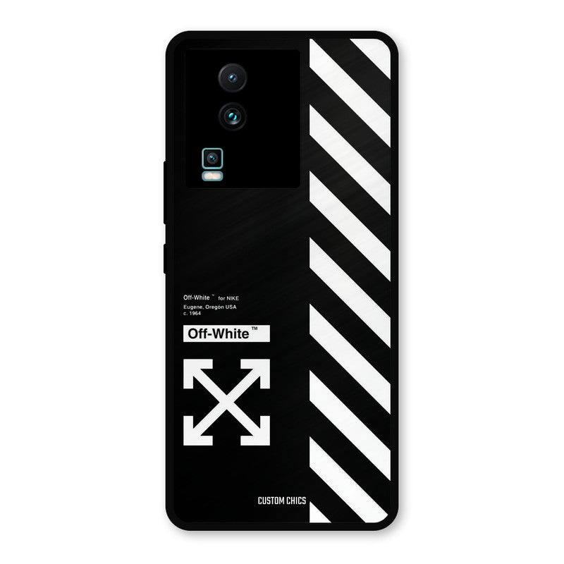 Off White IQOO Neo 7 Mobile Back Cover - Aesthetic PrintShield Case