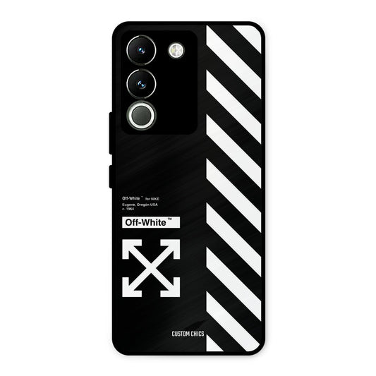 Off White Vivo Y200 Mobile Back Cover - Aesthetic PrintShield Case