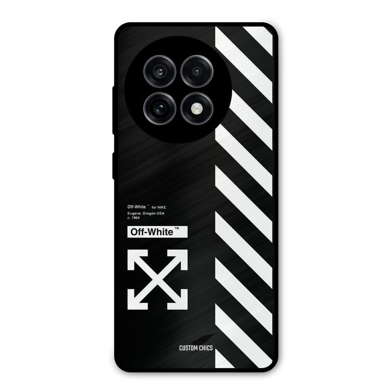 Off White OnePlus 13R Mobile Back Cover - Aesthetic PrintShield Case