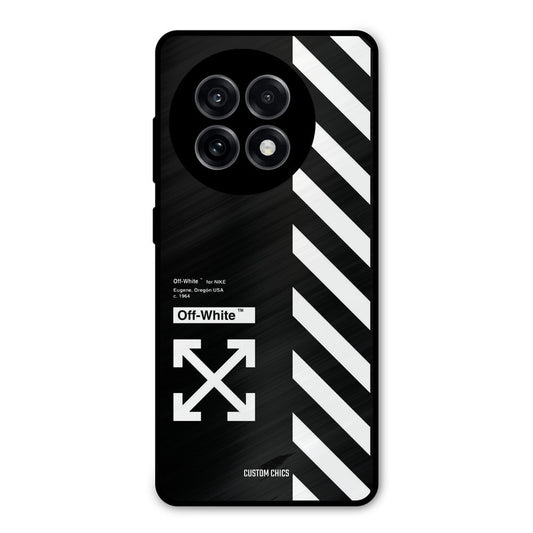 Off White OnePlus 13R Mobile Back Cover - Aesthetic PrintShield Case