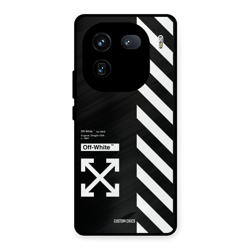 Off White iQOO 12 Mobile Back Cover - Aesthetic PrintShield Case