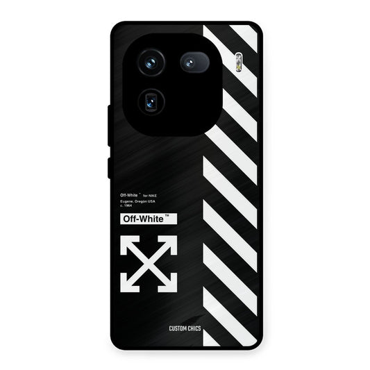 Off White iQOO 12 Mobile Back Cover - Aesthetic PrintShield Case