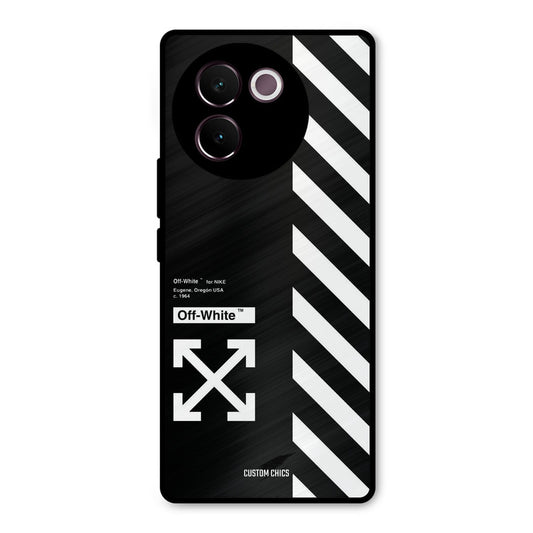 Off White Vivo V30e Mobile Back Cover - Aesthetic PrintShield Case