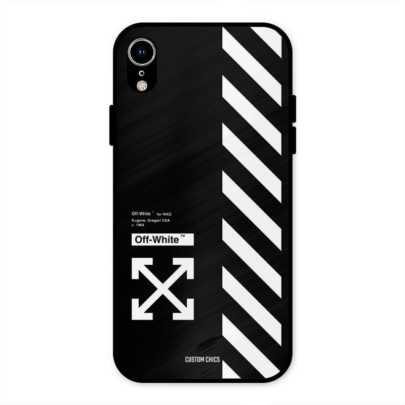 Off White iPhone XR Mobile Back Cover - Aesthetic PrintShield Case