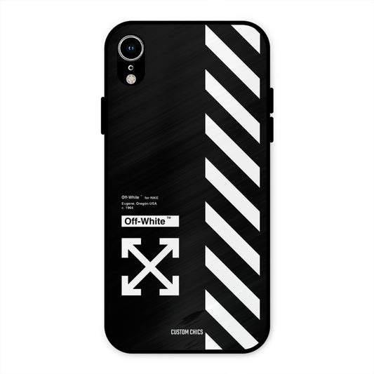 Off White iPhone XR Mobile Back Cover - Aesthetic PrintShield Case