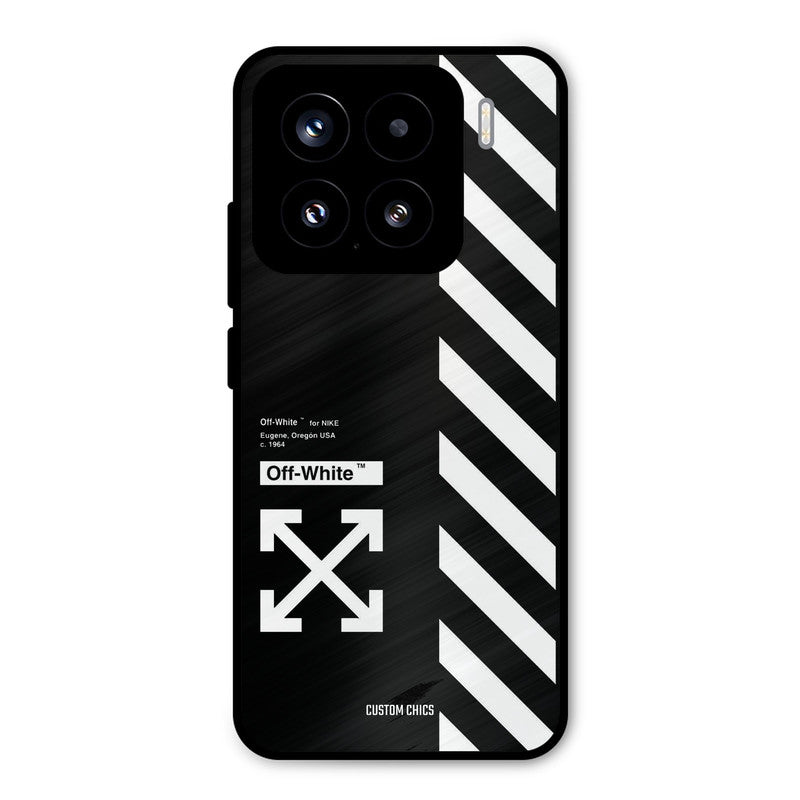 Off White Xiaomi 15 5G Mobile Back Cover - Aesthetic PrintShield Case