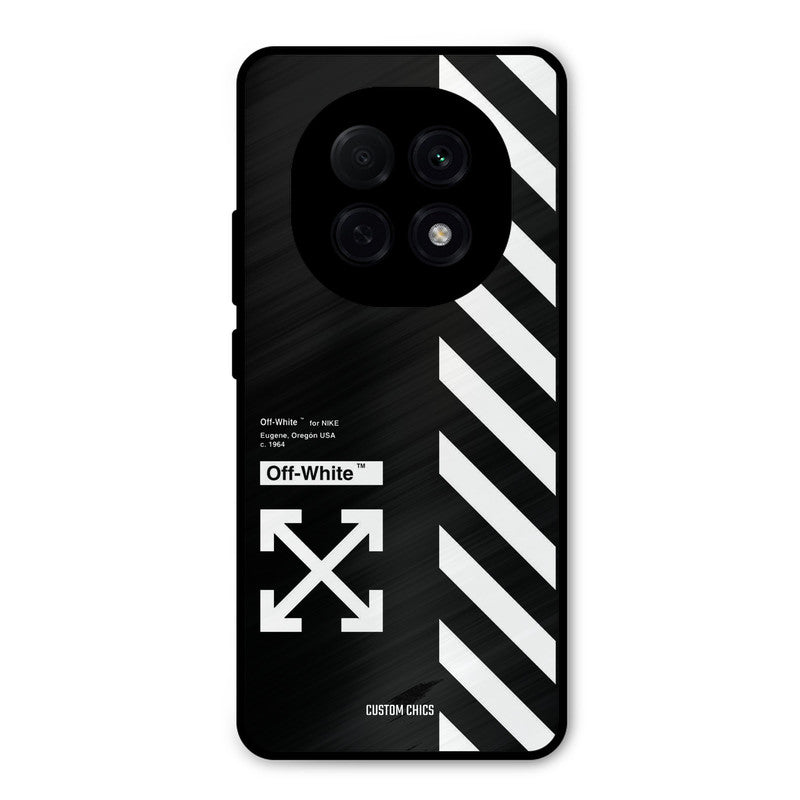 Off White Oppo F29 Pro Mobile Back Cover - Aesthetic PrintShield Case