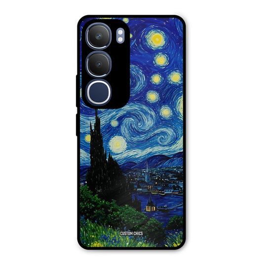 Oil Painting Vivo Y29 Mobile Back Cover - Aesthetic PrintShield Case