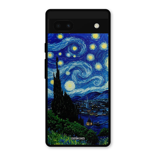 Oil Painting Google Pixel 6a Mobile Back Cover - Aesthetic PrintShield Case