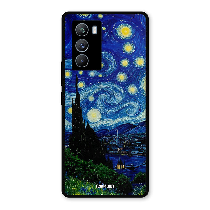Oil Painting iQOO 9SE Mobile Back Cover - Aesthetic PrintShield Case
