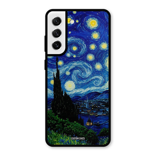 Oil Painting Samsung Galaxy S21 FE 5G Mobile Back Cover - Aesthetic PrintShield Case