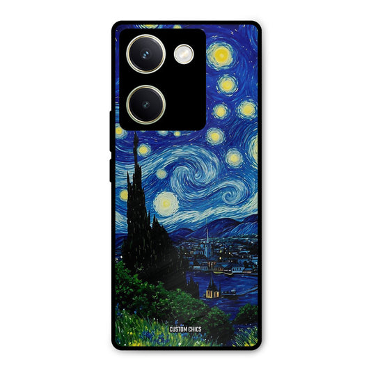 Oil Painting Vivo Y200 Pro Mobile Back Cover - Aesthetic PrintShield Case