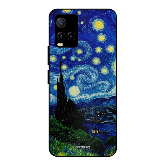 Oil Painting Vivo Y33s Mobile Back Cover - Aesthetic PrintShield Case