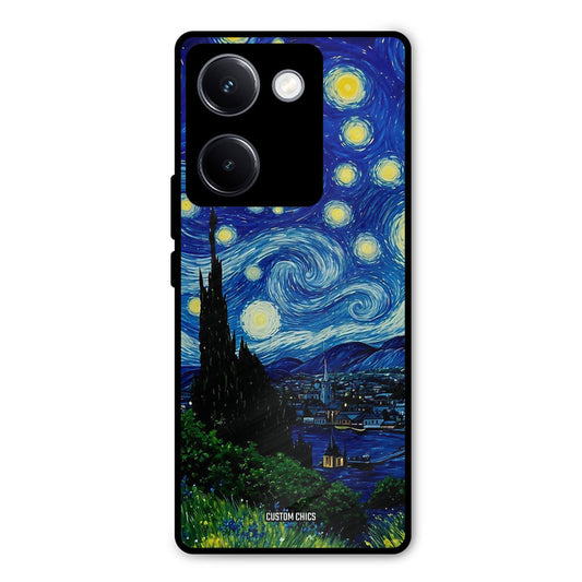 Oil Painting Vivo Y300 Plus Mobile Back Cover - Aesthetic PrintShield Case