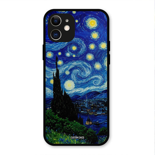 Oil Painting IPhone 12 Mobile Back Cover - Aesthetic PrintShield Case
