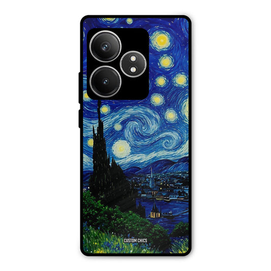 Oil Painting Realme GT 6T Mobile Back Cover - Aesthetic PrintShield Case