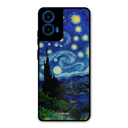 Oil Painting Moto G45 Mobile Back Cover - Aesthetic PrintShield Case