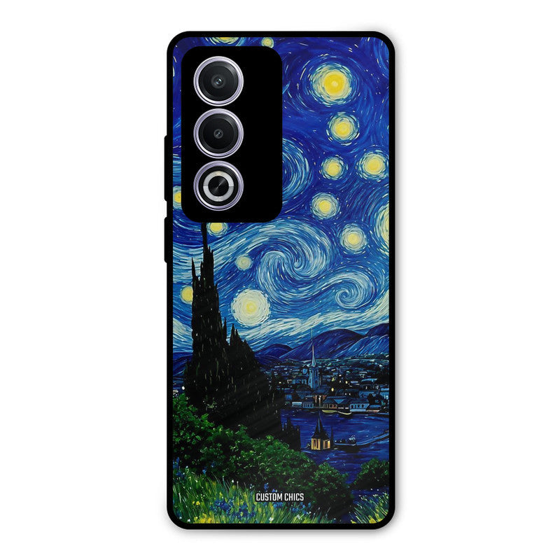 Oil Painting Oppo K12x Mobile Back Cover - Aesthetic PrintShield Case
