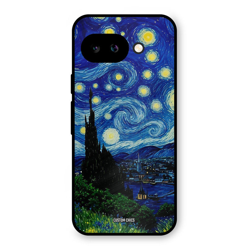 Oil Painting Google Pixel 9A Mobile Back Cover - Aesthetic PrintShield Case