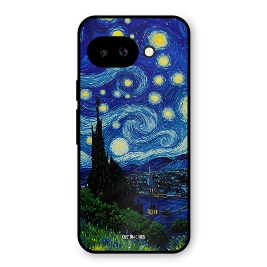 Oil Painting Google Pixel 9A Mobile Back Cover - Aesthetic PrintShield Case