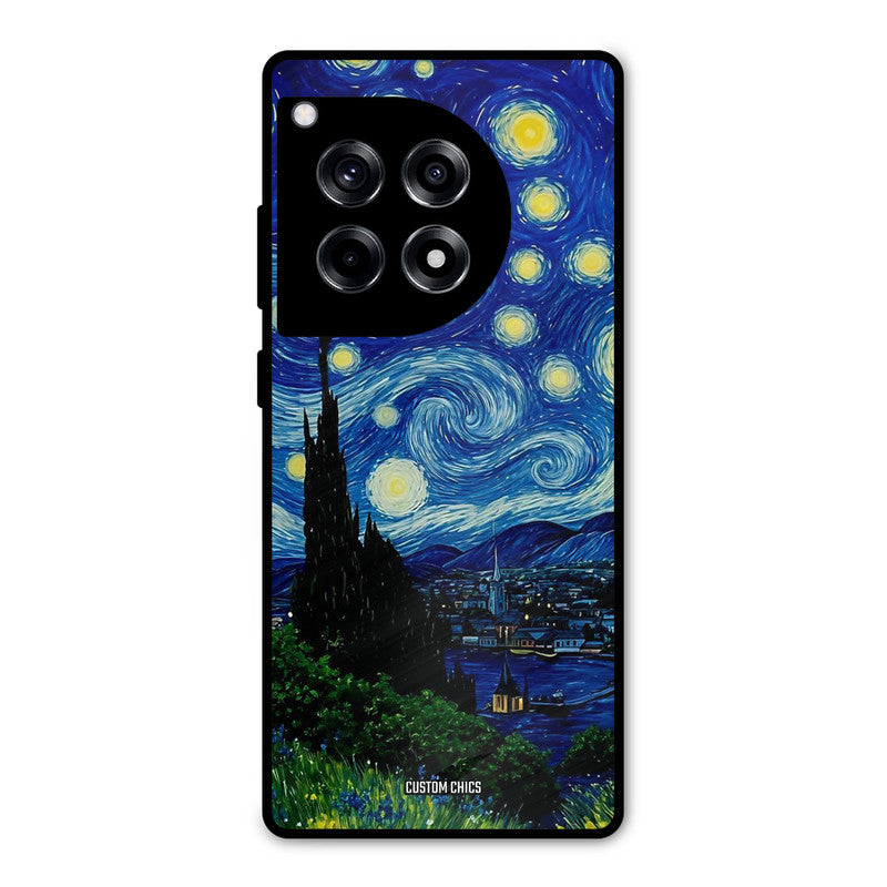 Oil Painting OnePlus 12R Mobile Back Cover - Aesthetic PrintShield Case