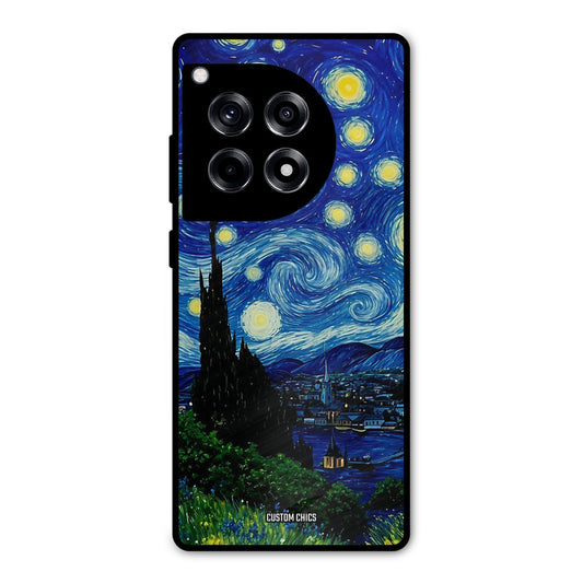 Oil Painting OnePlus 12R Mobile Back Cover - Aesthetic PrintShield Case
