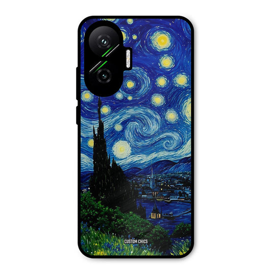 Oil Painting Poco F7 5G Mobile Back Cover - Aesthetic PrintShield Case