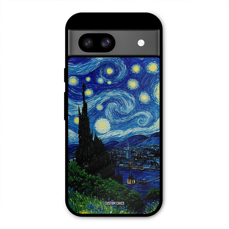 Oil Painting Google Pixel 8a Mobile Back Cover - Aesthetic PrintShield Case