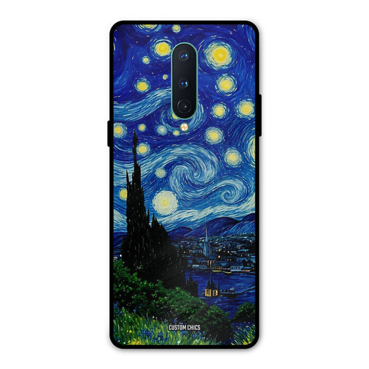 Oil Painting Oneplus 8 Mobile Back Cover - Aesthetic PrintShield Case