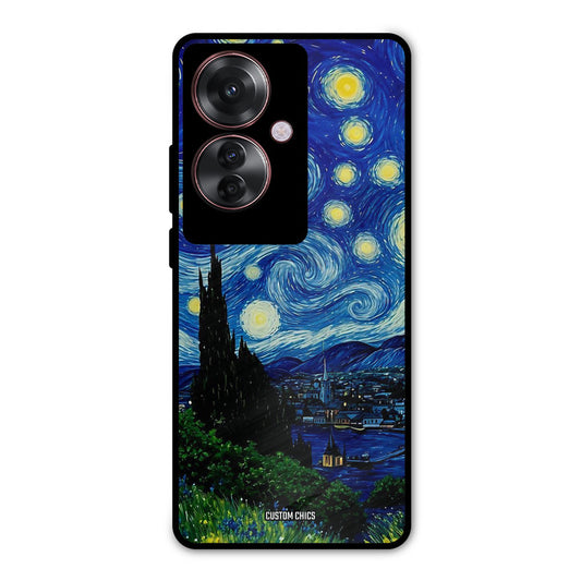 Oil Painting Oppo F25 Pro Mobile Back Cover - Aesthetic PrintShield Case