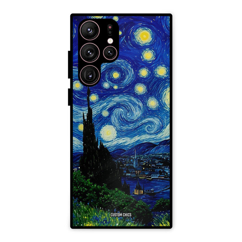 Oil Painting Samsung Galaxy S22 Ultra Mobile Back Cover - Aesthetic PrintShield Case