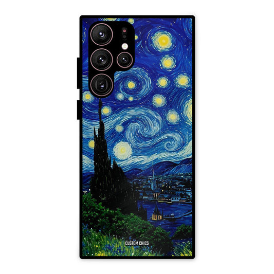 Oil Painting Samsung Galaxy S22 Ultra Mobile Back Cover - Aesthetic PrintShield Case