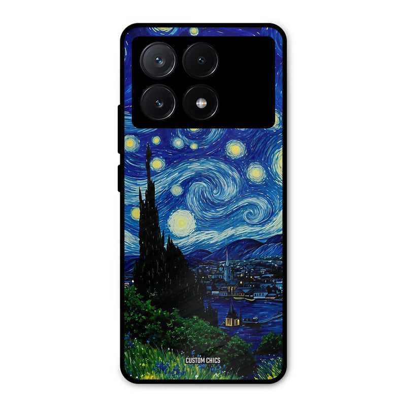 Oil Painting Poco X6 Pro Mobile Back Cover - Aesthetic PrintShield Case