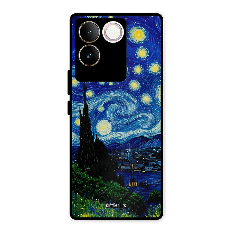 Oil Painting Vivo T2 Pro Mobile Back Cover - Aesthetic PrintShield Case