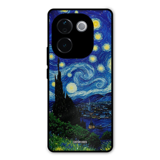 Oil Painting Vivo T3 Pro Mobile Back Cover - Aesthetic PrintShield Case