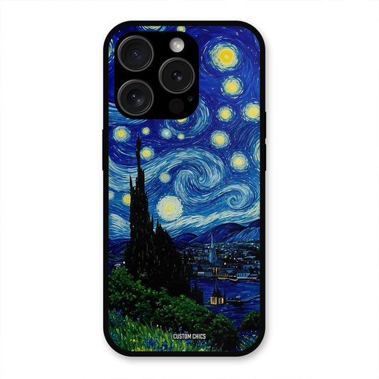 Oil Painting iPhone 15 Pro Max Mobile Back Cover - Aesthetic PrintShield Case