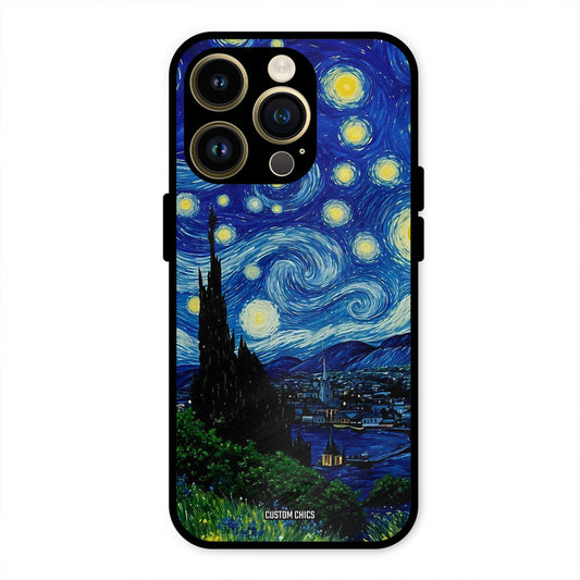 Oil Painting iPhone 14 Pro Max Mobile Back Cover - Aesthetic PrintShield Case