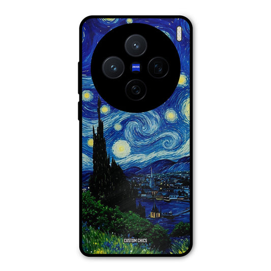 Oil Painting Vivo X200 Mobile Back Cover - Aesthetic PrintShield Case