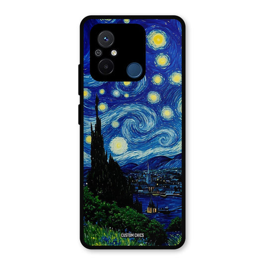 Oil Painting Redmi 12c Mobile Back Cover - Aesthetic PrintShield Case