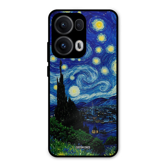 Oil Painting Oppo Reno 13 Pro 5G Mobile Back Cover - Aesthetic PrintShield Case