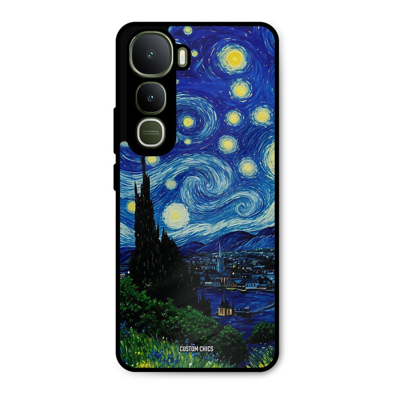 Oil Painting Vivo Y400 Mobile Back Cover - Aesthetic PrintShield Case